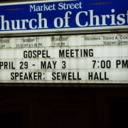 Gospel Meeting with Sewell Hall